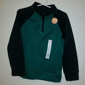 Jumping Bean quarter zip long sleeve shirt size 5